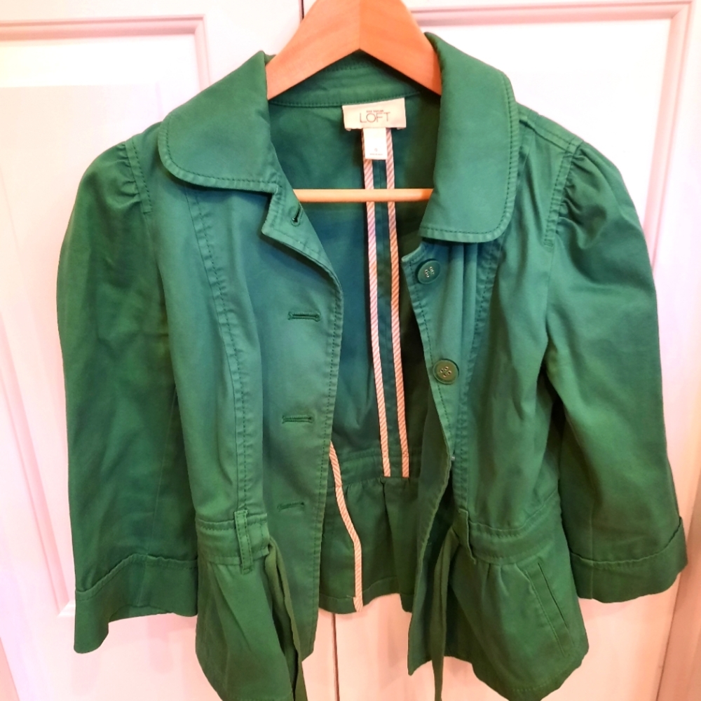 Loft Green Lightweight Jacket